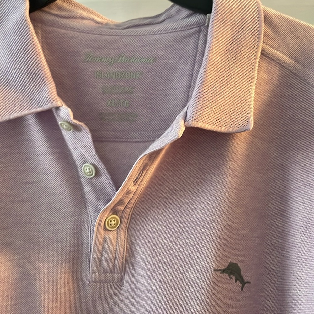 Tommy Bahama Men’s Lavender Polo Shirt